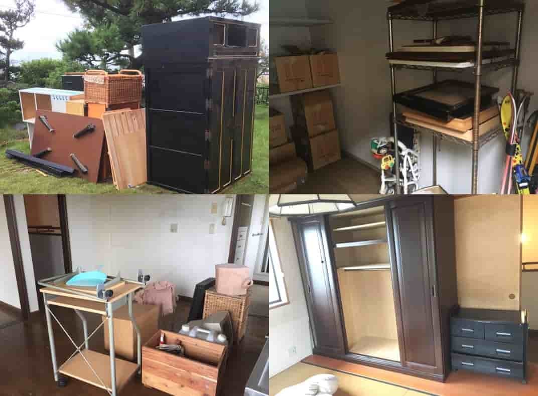 名古屋市名東区K様の一軒家残置物撤去処分